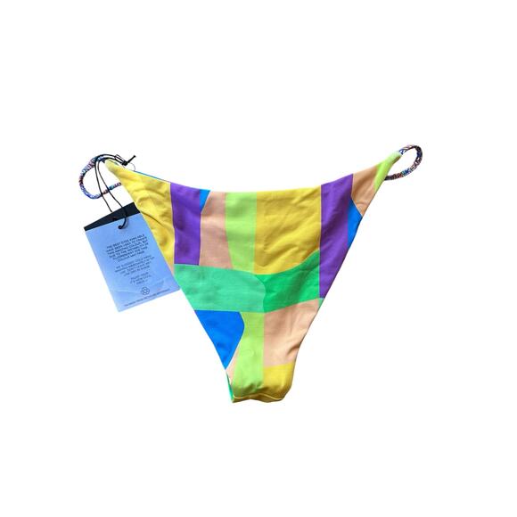 Its Now Cool The String Pant In Caribou Lou Mosaic Aztec Print Size 8 - Picture 6 of 9